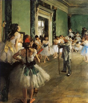  Impressionismus Kunst - Tanzklasse impressionismus Ballett Tänzerin Edgar Degas
